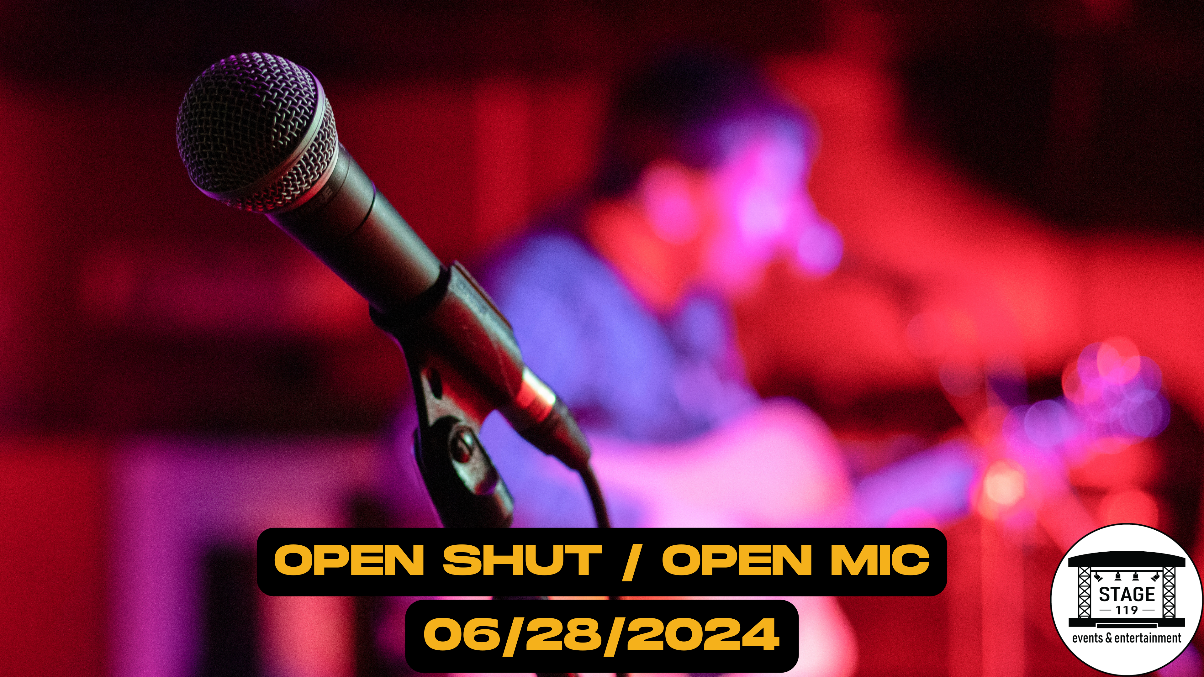 OPEN SHUT / Open Mic at Stage 119